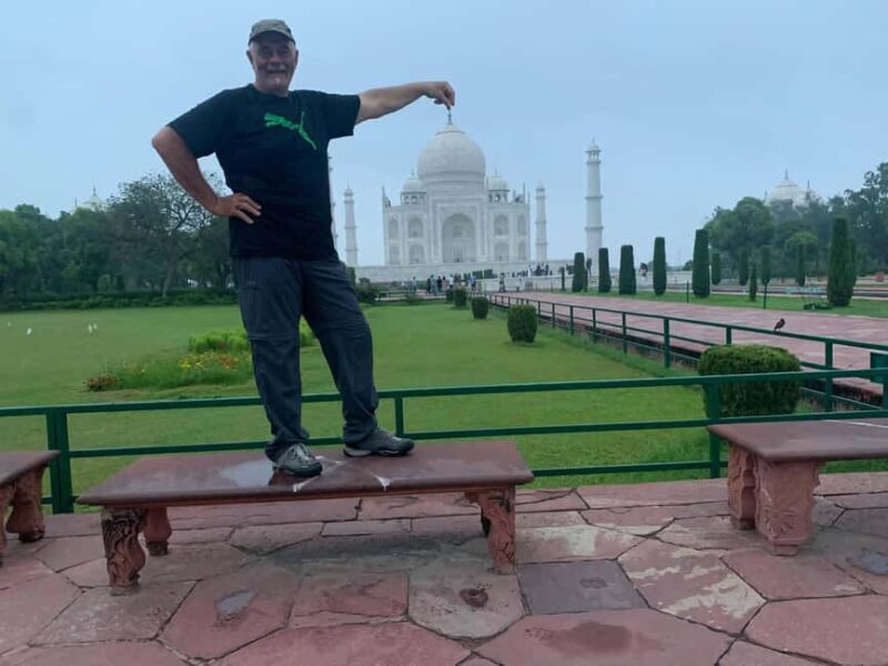 Private Taj Mahal & Agra Fort Day Tour By Car From New Delhi - Mehtab Garden: The Perfect Viewpoint