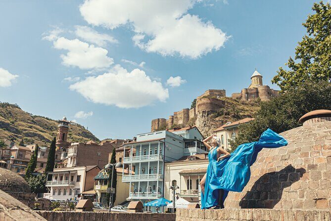 Private Tbilisi Flying Dress Photoshoot - Key Points