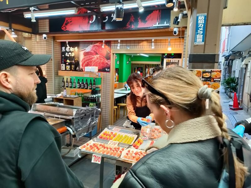 (Private Tour) Kuromon Market & Takoyaki Making Class in Osaka - Making 15 takoyaki by hand