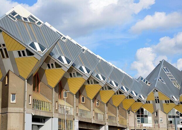 Private tour: Markthal, Cube houses and Rooftop Het Witte Huis - Discover Rotterdam’s Architectural Gems with a Private Guided Tour
