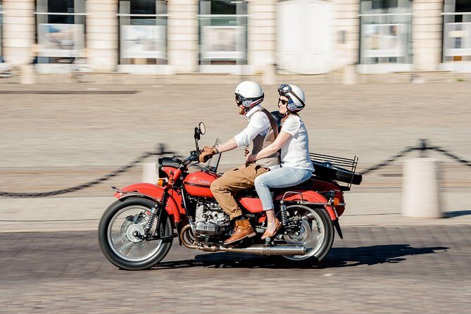 Private Tour of Bordeaux in a Sidecar 1h30 - Authenticity and Authentic Experiences