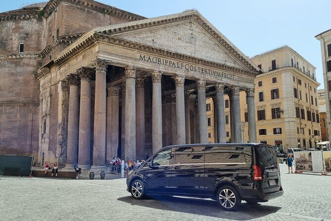 Private tour of Roma minivan Mercedes V class - Key Points