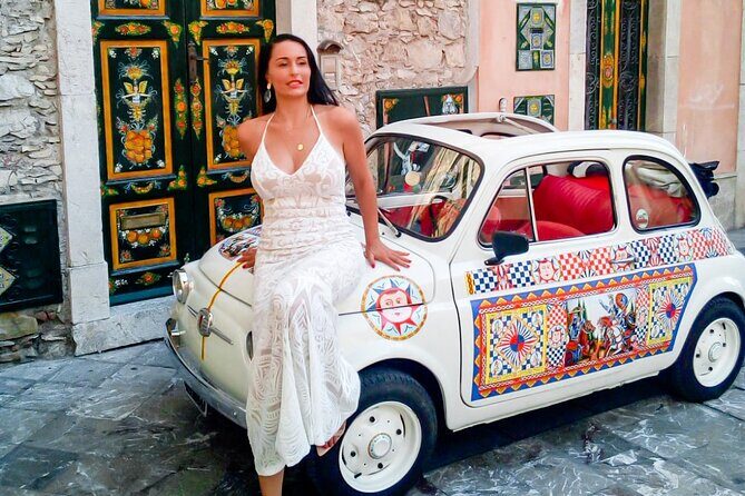 Private tour of Taormina and La Dolce Vita with the 500 - An In-Depth Look at the Taormina and Castelmola Fiat 500 Tour