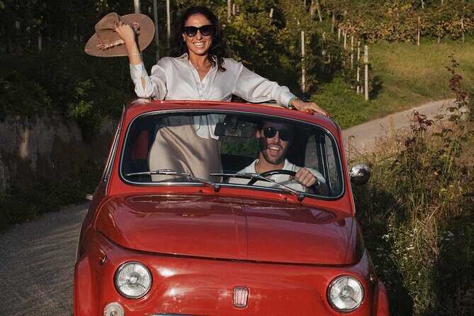 Private Tour of the Prosecco Hills in a vintage 500 - A Deeper Look at the Private Prosecco Hills Tour