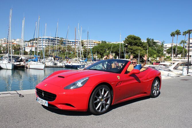 Private Tour on the Roads of Cannes by Ferrari - The Itinerary in Detail