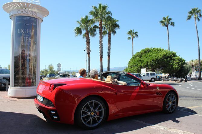 Private Tour on the Roads of Cannes by Ferrari - Practical Details to Know