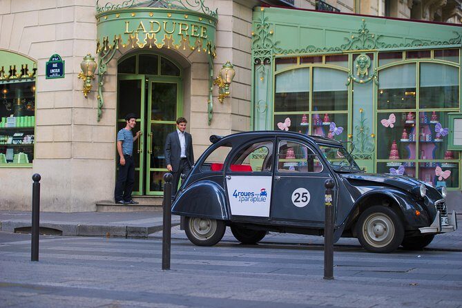 Private tour Paris 3 hours in vintage Citroën 2CV - A Closer Look at the Vintage Citroën 2CV Tour