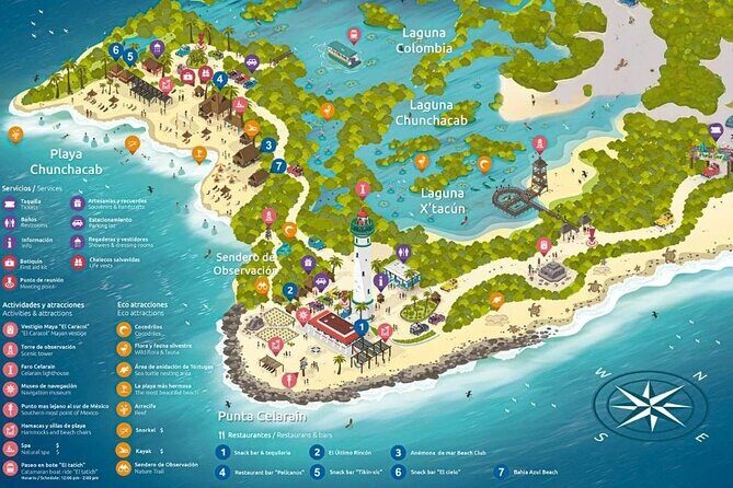 Private Tour Punta Sur Eco Park Beach Club Group up to 6 Pax - Practical Details and What to Expect