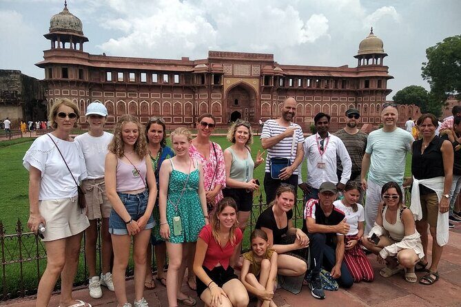 Private Tour Skip The Line Tour Guided Taj Mahal Agra Fort Car - Key Points