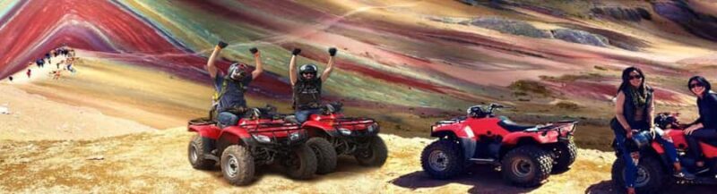 Private tour to Rainbow Mountain on ATVs - An In-Depth Look at the Rainbow Mountain ATV Tour