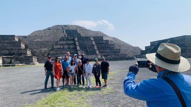 Private tour to the Pyramids of Teotihuacan, leaving from Mexico City. - Key Points