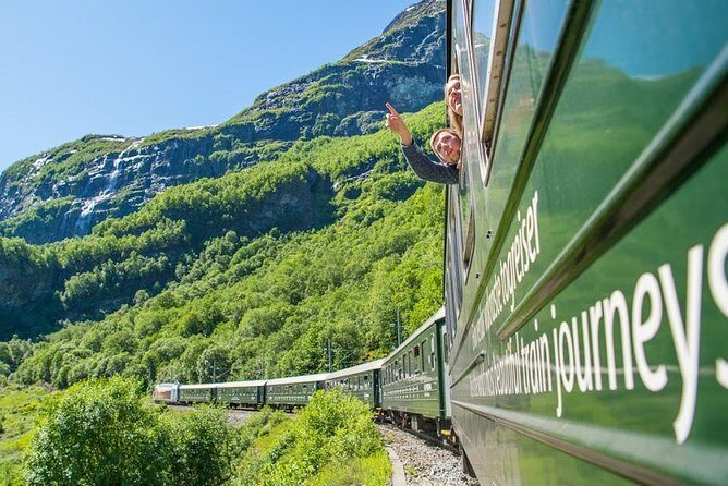 Private tour - Viking Village, Nærøyfjord Cruise and Flåm Railway - A Scenic Day Exploring Norway’s Fjords, Vikings, and Railways