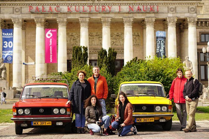 Private Tour: Warsaw City Sightseeing by Retro Fiat - Discovering Warsaw in a Vintage Fiat