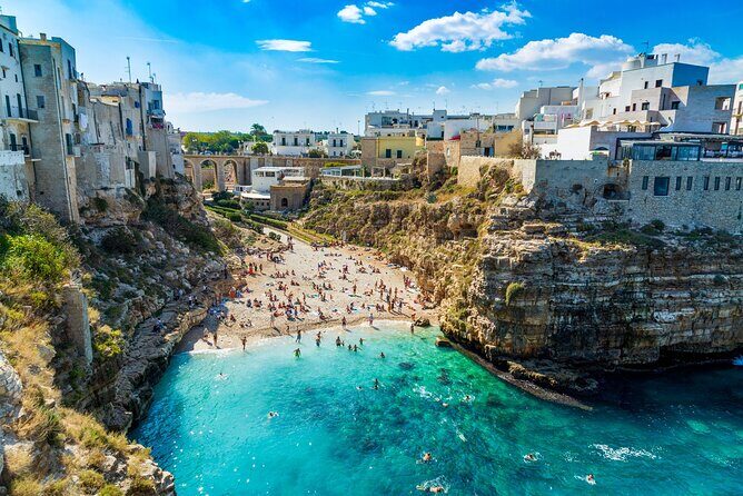 Private transfer from Bari Airport to Polignano a mare - A Comfortable Start: Private Transfer from Bari Airport to Polignano a Mare