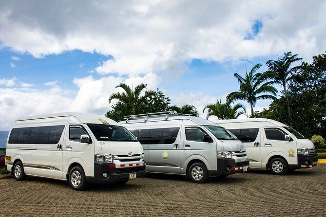 Private Transfer From Manuel Antonio To La Fortuna From 1 to 6 passengers - Key Points