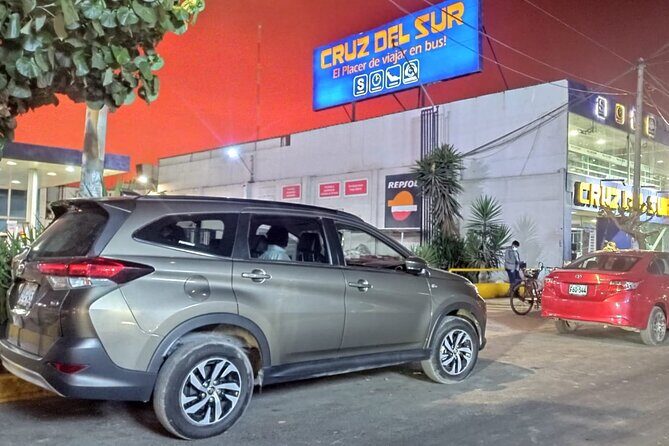 Private Transportation between Ica Bus Terminal and Huacachina Hotels - Key Points