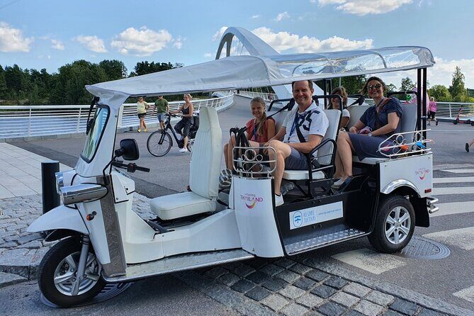 Private TukTuk guided tour in Helsinki 1,5 hours - Key Points