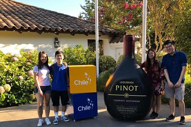 Private Valparaiso Port Pre-Post Cruise Santiago City Tour and Undurraga Winery - Key Points