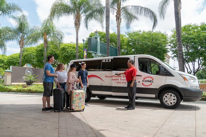 Private Van Airport Arrival Transfer: Long Beach Airport to Anaheim Resort Area - Key Points