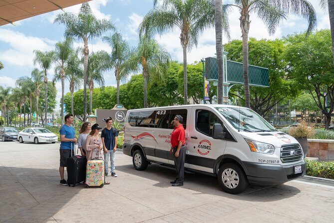 Private Van Airport Departure Transfer: Anaheim Resort Area to LAX Airport - Key Points