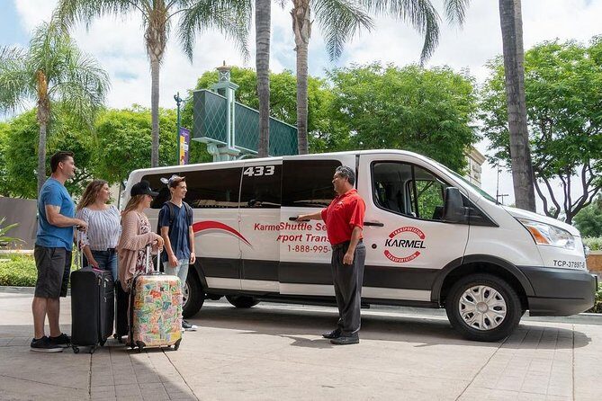 Private Van Airport Departure Transfer: Anaheim Resort to Long Beach Airport - Private Van Airport Departure Transfer: Anaheim Resort to Long Beach Airport