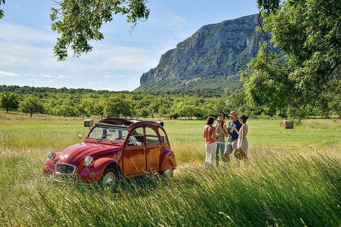 Private vintage car half-day wine tour in 2CV - Key Points