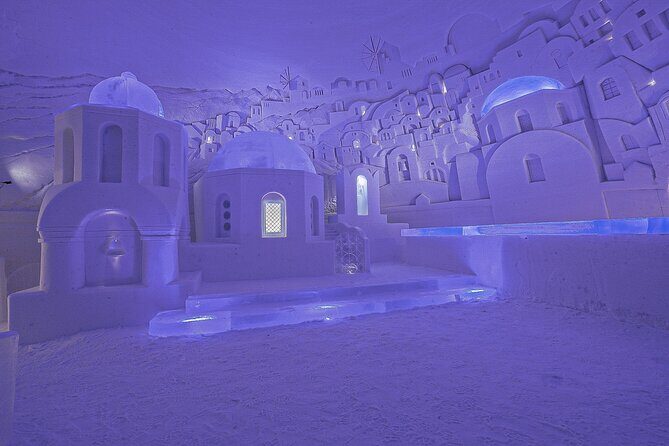 Private: Visit Snow Village Ice Exhibition - Experience the Magic of the Snow Village Ice Exhibition in Levi