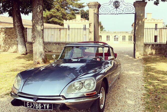 Private wine trip to Saint-Emilion aboard vintage French presidential car - FAQ