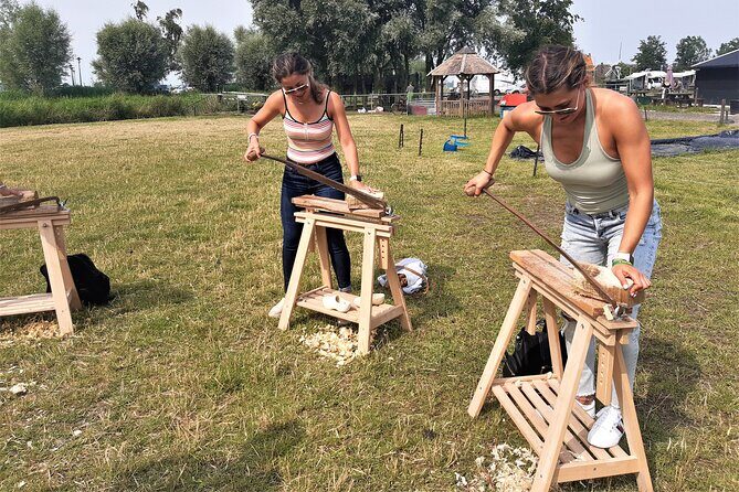 Private Workshop for Wooden Shoe Making in Simonehoeve - An Authentic Dutch Cultural Experience in a Picturesque Setting