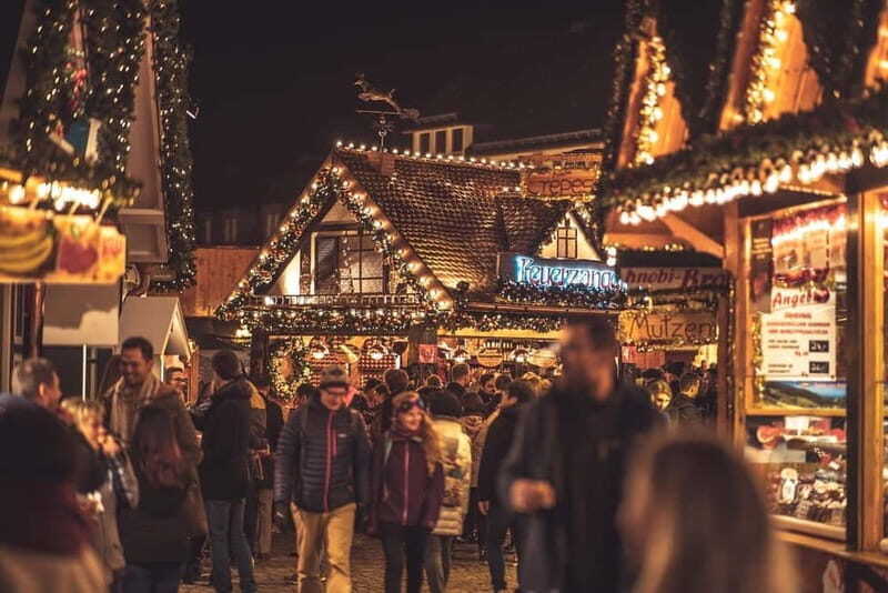 Private Xmas Market Hopping with gondola ride & wine tasting - The Wine Experience: Sipping on Germany’s Iconic Riesling