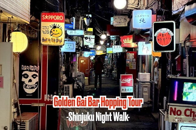 [Private]Shinjuku Night Walk & Golden Gai Bar Hopping Tour - Key Points