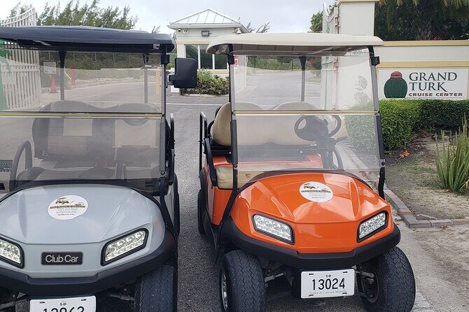 PRJ Golf cart rental in Grand Turk - Discover Grand Turk with a Private Golf Cart Rental