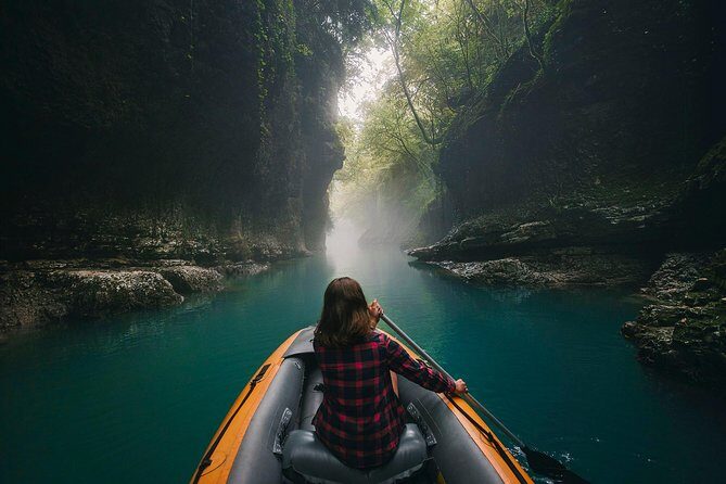 Prometheus cave, Martvili canyon, Okatse waterfall and Lomina lake from Kutaisi - A Deep Dive into the Georgia Nature Tour