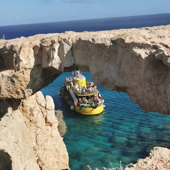Protaras: Blue Lagoon, Sea Caves and Turtle Cove Sunset Trip - Exploring the Coastline of Protaras: What You Can Expect