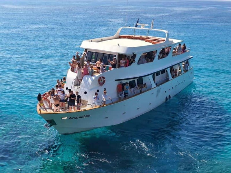 Protaras: DREAM Luxury Yacht Cruise w/ Slide, BBQ & 1 Drink - Frequently Asked Questions