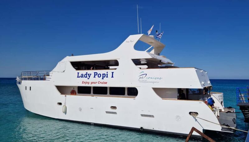 Protaras: LADY POPI Sea Cruise: Turtles, Caves & Water Slide - A Detailed Look at the Lady Poppy Sea Cruise