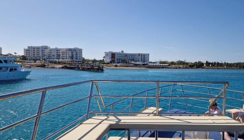 Protaras: LADY POPI Sea Cruise: Turtles, Caves & Water Slide - FAQs
