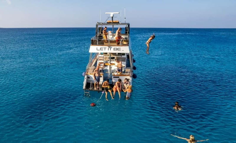 Protaras: Luxury Blue Lagoon Cruise / 4H, Food, 2 Swim Stops - Experience the Beauty of Protaras with a Luxury Blue Lagoon Cruise