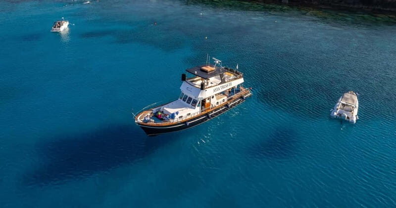 Protaras: Luxury Private Blue Lagoon Boat Trips 3.5H Tour - Key Points