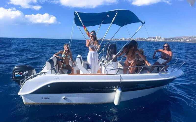 Puerto Colon: License-Free Self-Drive Boat in Tenerife - Puerto Colon: License-Free Self-Drive Boat in Tenerife – A Practical and Fun Coastal Adventure
