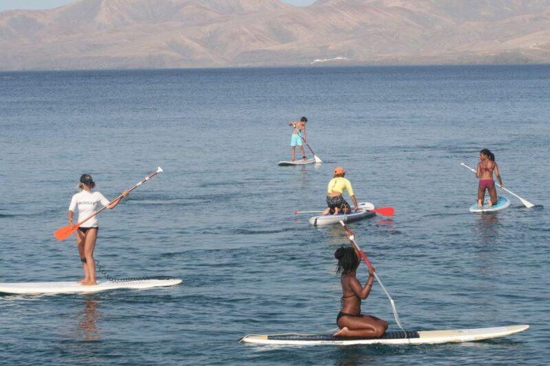 Puerto del Carmen: Stand Up Paddleboarding Class - An Introduction to the Puerto del Carmen Paddleboarding Experience