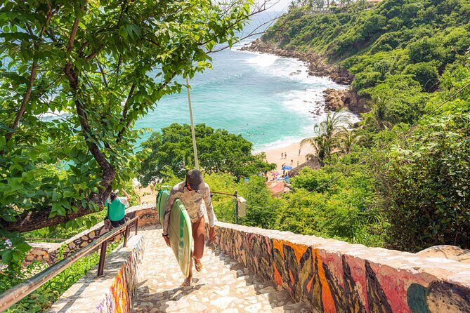 Puerto Escondido at 1 Carrizalillo, Zicatela and Release Turtles - Key Points