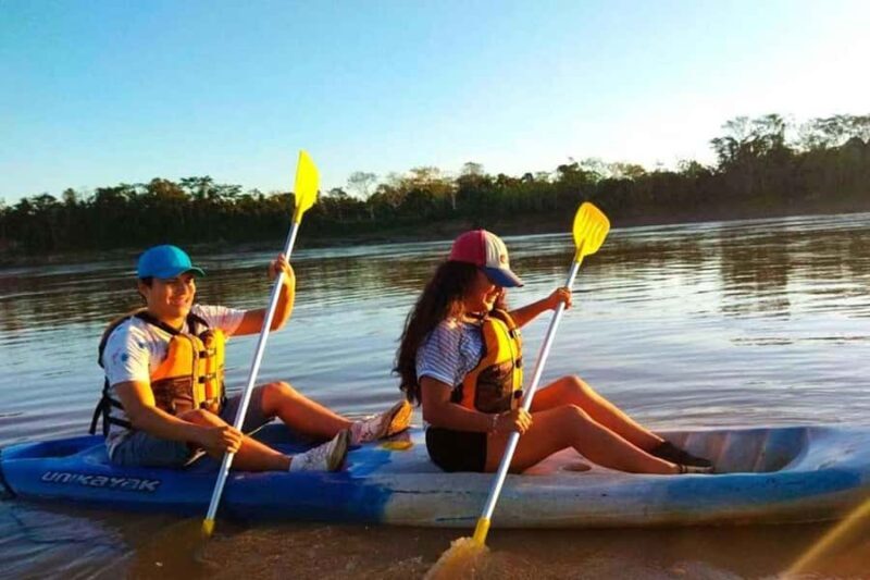 Puerto Maldonado: Kayak Tour +Monkey Island for 1-Day - Key Points