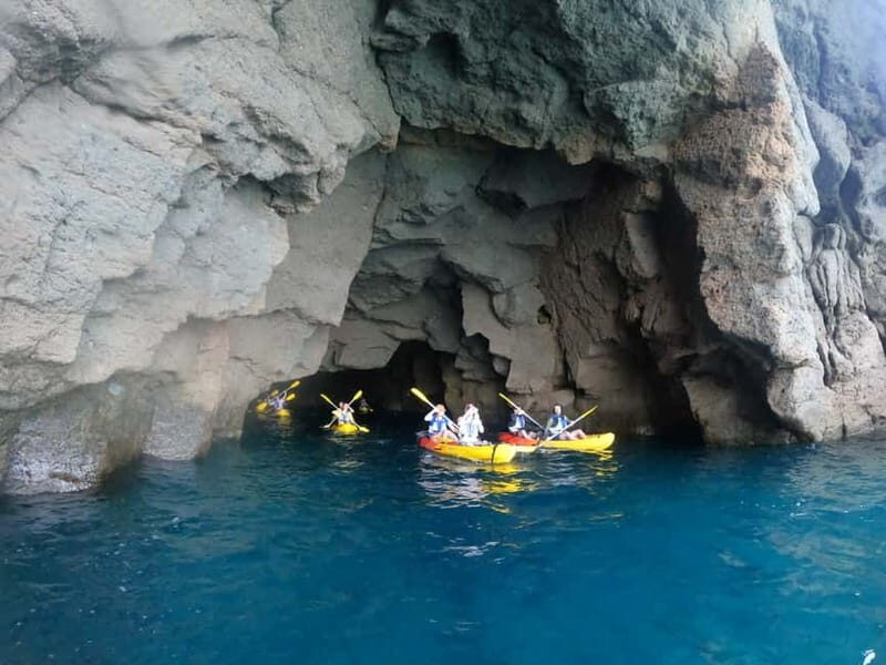 Puerto Mogán: Guided Adventure Kayak Tour in Caves & Snorkel - What We Think Works Well