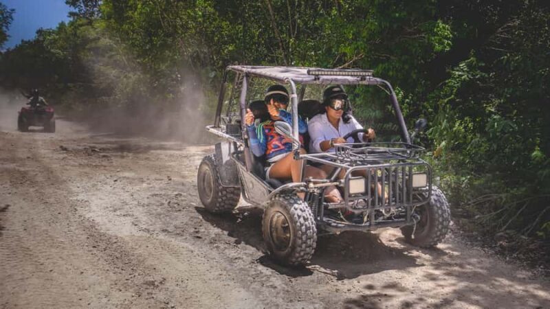 Puerto Morelos: Double adventure in buggy and ATV with zip lines and two cenotes - Experience Puerto Morelos: Double Adventure in Buggy and ATV with Zip Lines and Two Cenotes