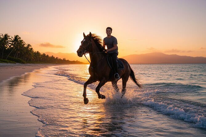 Puerto Plata City Horseback Riding Tour ,Rios,Beaches and Countryside - Key Points