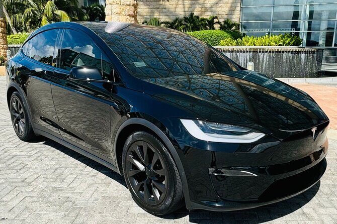 Puerto Rico Island Wide Transfer, Tesla Model X Luxury SUV. - Key Points