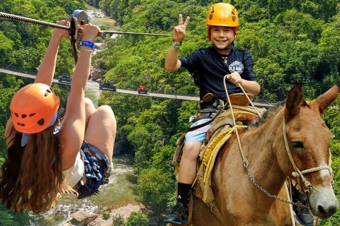 Puerto Vallarta Canopy Tour: Zip-lines and mule ride at the Sierra - Puerto Vallarta Canopy Tour: Zip-lines and Mule Ride at the Sierra