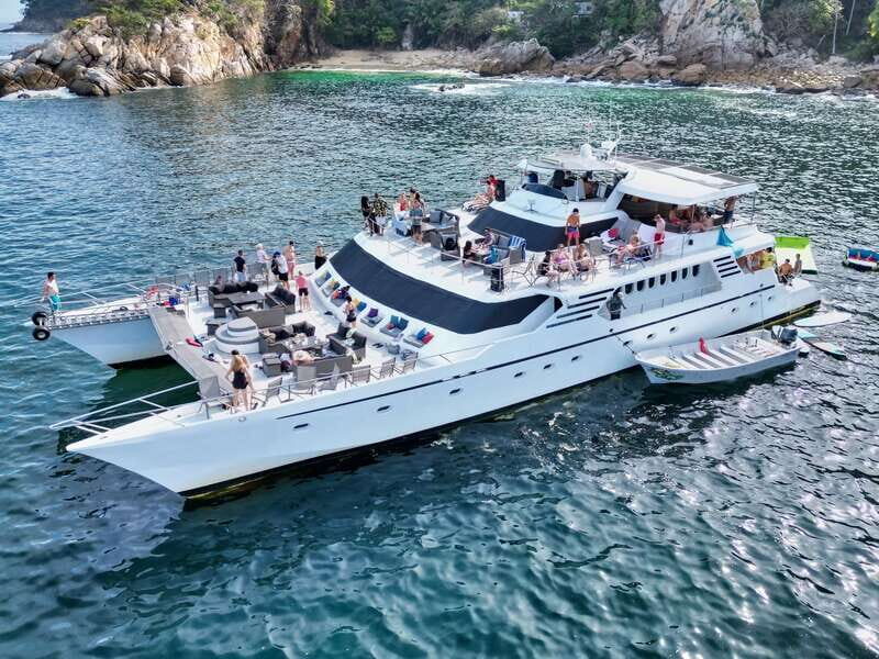 Puerto Vallarta: Yelapa Mega Yacht Cruise - The Itinerary: A Well-Balanced Day of Fun