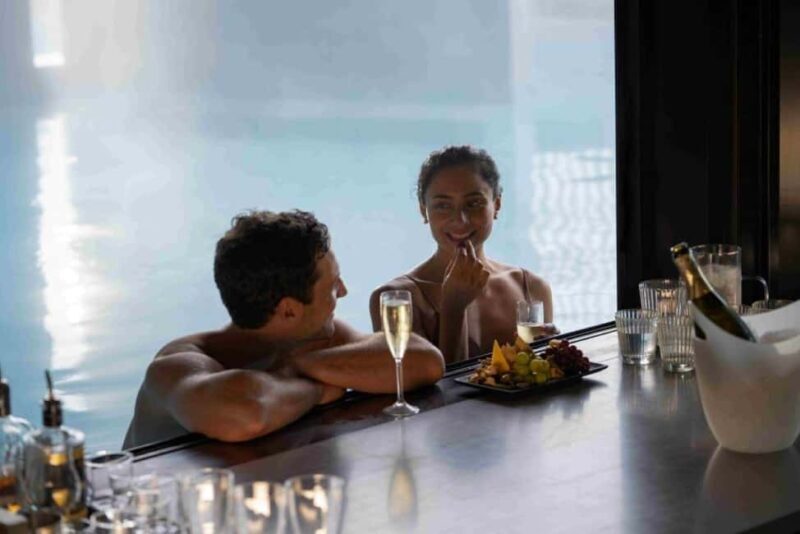 puke Thermal Pools: Adults-Only Entry with Swim Up Bar - The Atmosphere and Experience